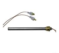 Resistencia de encendido de estufa de pellets, barra de acero inoxidable de 250 W 230 V con 10 mm de diámetro, se adapta a Rika Memo Visio y para modelos Rio