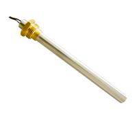 Resistencia de encendido para estufa de pellets de 350 vatios - Largo: 170/160 mm - Diámetro: 12,5 mm - Rosca de 3/8 pulgadas -Apta para estufas Palazzetti, Royal, Edilkamin.