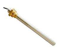 Resistencia de encendido para estufas de pellets. Potencia: 300 W. Longitud hasta el "stop" del racor: 138mm. Longitud total: 148mm Diámetro: 9,9mm. Empalme roscado:3/8. Para estufas AMG Cadel y otros