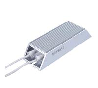 Resistencia de freno con carcasa de aluminio de 50 W, 80 W, 100 W, 120 W y 150 W, inversor de resistencia de freno de 500 ohmios, 5, 10, 15, 20, 30, 40, 50, 60, 70, 75, 80, 100, 150, 200, 300(80W 80R)