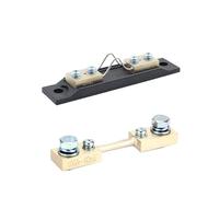 Resistencia de latón FL-2D DIN43703 1A 5A 10A 25A 30A 50A 100A 150A 60mV 100mV for medición de corriente, derivación de CC con derivación de base, 1 unidad(60A,60mV (Standard))