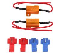 Resistencia de luz LED, 2 juegos de resistencia de carga, kit de resistencia de carga, 35 W, 12 ohmios, kit de repuesto de accesorios sin errores para intermitentes LED, luces antiniebla