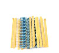 Resistencia de película de Metal de 100pcs 1/2W 1% 0.5 vatios 1k 1.2k 1.5k 1.8k 2k 2.4k 2.7k 3k 3.3k 3.6k 3.9k 4.3k 4.7k 5.1k 5.6k 6.2k 6.8k 7.5k 8.2k 9.1k Ohm for reparación de Airbag de Coche (Size