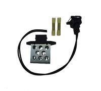 Resistencia del motor del ventilador del calentado Arnés de conector/resistencia Control ventilador refrigeración para Ford para Focus para Mercury Cougar 4U2Z14S411DA(Resistor Connector)