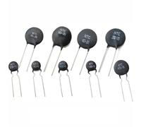 Resistencia del termistor NTC 2.5D 3D 5D 8D 10D 20D 33D 47D Coeficiente de Temperatura Negativo 2.5D-20 5D-9 8D-15 D-11 33D-7 47D-15 (Size : 5Pcs 8D-15)
