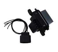 resistencia del ventilador del calentador Conector de resistencia del módulo control motor ventilador 5F9Z19E624AA, compatible con Para Ford 2009-14 reemplazar(Blower and connector)