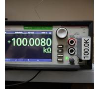 Resistencia estándar multímetro con 0,1% de precisión y 25 ppm, carcasa impresa en 3D para calibración precisa, para multímetros de mano y de mesa (menos de 4½ dígitos), modelo 100R/1K/10K/100K/1M/10M