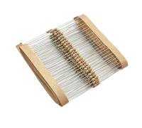 Resistencia fija de chip Resistencias de película carbono con limitación corriente 1/2 W, resistencias precisión grado audio 0,1 R-10 M ohmios (50 unidades)(1.8R)