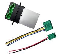 Resistencia Motor Soplador Compatible Con Citroen Para C2 C3 C5 Resistencia Motor Ventilador Calentador Con Cable Conector 6441L2 7701207718 Resistencia Calentador A/C Motor Ventilador(With Wire)