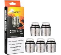 Resistencia SMOK TFV8 Baby Beast TFV8 V8 Baby M2 - 0,15 Ohm - Paquete de 5, Sin Tabaco y Sin Nicotina