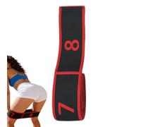 Resistencia Training Band, Numbered Strength Strap, Yoga Stretching Band for Athletes Beginners Professionals, High Elastic, Home Fitness Accessory, Apartment Travel Office Workout