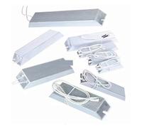 Resistencia trapezoidal con carcasa de aluminio, 1 unidad, 1000 W, 1500 W, 5/10/20/40/50/75/250/500R, servo de alta potencia, frecuencia variable, frenado regenerativo, carcasa de aluminio resistencia