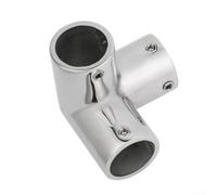Resistente 316 acero inoxidable barandilla marina accesorios de tubería de codo de 90 grados para fontanería y construcción naval (22 mm)