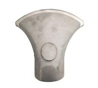 Resistente a altas temperaturas para boquilla rociadora de pico de pato con forma de abanico ancho para refrigeración, secado y limpieza por aire o a aluminum alloy Style I - 1.5-inch internal thread