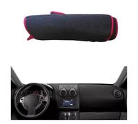 Resistente A Arañazos para Salpicadero For Nissan For Qashqai J10 For Rogue 2006-2009 2010 2011 2012 2013 Car Inner Dashboard Cover Dash Mat Carpet Sun Shade Board DashMat(Red LHD)