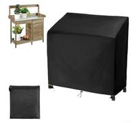 Resistente a la intemperie 210D Plant nd - Mesa de trabajo de jardín al aire libre y cubierta de banco para macetas, protege contra las edades, ideal para estantes al aire libre y piel