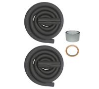 Resistente a los rayos UV AC Pipe Insulation Wrap, 9.8ft Pre-Cut Thermal Sleeve, 0.35in Thick HVAC Outdoor Insulator for RV Skirting, Winter Frost Protection, Gutter, Attic, Draft Proofing, Home