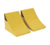 Resistente Acero Cuñas para Ruedas 4kg - Par - Sealey WC05 Nuevo