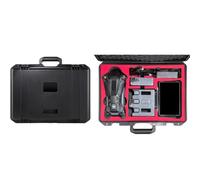 Resistente Al Agua De La Caja Dura para dji Mavic 4 Pro Y RC Pro 2 Almacenamiento A Control Remoto, BateríAs De Apoyo Y Maleta De Viaje De HéLice Al Aire Libre (Negro)