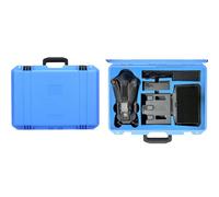 Resistente Al Agua De La Caja Dura para dji Mavic 4 Pro Y RC Pro 2 Almacenamiento A Control Remoto, BateríAs De Apoyo Y Maleta De Viaje De HéLice Al Aire Libre (Azul)