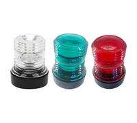 Resistente al agua para 360 grados LED Marine Light ABS lámpara de navegación para barcos, ideal para uso de 12 V, distancia visual máxima de más de 2 NM (B)