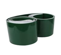 Resistente al Desgaste Producción Comercial de Bandas Transportadoras Industriales Ligeras de PVC, Cinta Transportadora de Transmisión de PVC Cinturón Accionamiento Industrial(Verde,35x180cm)