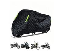 Resistente al frío y térmico Funda para Motocicleta para Harley Davidson 1340 Heritage Nostalgia Impermeable a la Nieve,Fundas para Moto,Oxford y algodón,Protector UV,Broche Resistente al Viento