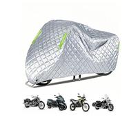 Resistente al frío y térmico Funda para Motocicleta para Harley Davidson 1340 Heritage Nostalgia Impermeable a la Nieve,Fundas para Moto,Oxford y algodón,Protector UV,Broche Resistente al Viento