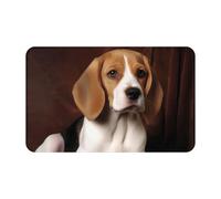 Resistente Alfombra Entrada Precioso Perro Beagle, Alfombrilla de Ducha, Dormitorio, Pasillo, Puerta, Antideslizante Alfombra Ducha 40X60cm