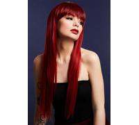 Resistente Calor Peluca Lavable Styleable Mujer Disfraz Jessica 66cm Largo