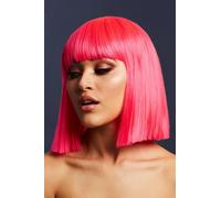 Resistente Calor Peluca Lavable Styleable Mujer Disfraz Lola Bob 30cm