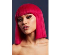 Resistente Calor Peluca Lavable Styleable Mujer Disfraz Lola Bob 30cm
