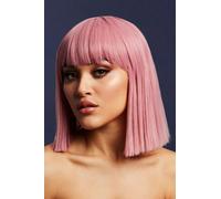 Resistente Calor Peluca Lavable Styleable Mujer Disfraz Lola Bob 30cm