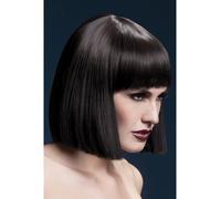 Resistente Calor Peluca Lavable Styleable Mujer Disfraz Lola Bob 30cm