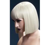 Resistente Calor Peluca Lavable Styleable Mujer Disfraz Lola Bob 30cm