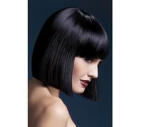 Resistente Calor Peluca Lavable Styleable Mujer Disfraz Lola Bob 30cm