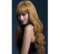 Resistente Calor Peluca Lavable Styleable Mujer para Disfraz Isabelle 66cm