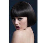 Resistente Calor Peluca Lavable Styleable Mujer para Disfraz Mia Bob Brown