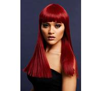 Resistente Calor Peluca Lavable Styleable Mujer Peluca para Disfraz Alexia 48cm