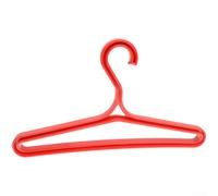 Resistente colgador de traje de neopreno ligero de plástico con ganchos antideslizantes para buceo, surf y kayak, almacenamiento de equipo en color negro (rojo)