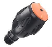 Resistente para aspersor de césped con trípode ajustable para soluciones de riego de 360 grados (boquilla naranja)