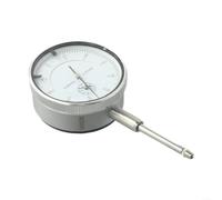 Resistente para indicador de esfera de 0 a 30 mm de viaje, graduación de 0,01 mm con soporte de lengüeta trasera para inspección industrial de retroceso de engranajes y desviación del eje en máquinas