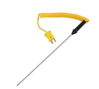 Resistente Termopar De Tipo K Para Monitoreo De Temperatura En Un Entorno Diverso Con Construcción Acero Inoxidable Acero Inoxidable Termómetros Ingeniería Industrial