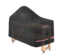 resistentes e impermeables para barbacoas - Cubierta grande de mesa de barbacoa en forma de huevo para barbacoa, tela Oxford 42D resistente, protección de carbón de gas resistente a la