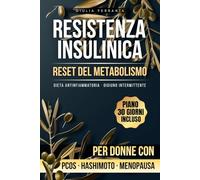 RESISTENZA INSULINICA e RESET DEL METABOLISMO: Come Perdere Peso con l'Insulino Resistenza, Dieta Antinfiammatoria e Digiuno Intermittente Adattati al ... Protocollo Divulgativo Benessere Donna)