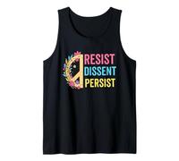 resistir la disidencia persisten las mujeres feministas Protestan por la igualdad de derechos Camiseta sin Mangas