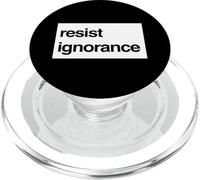 Resistir la protesta por ignorancia - Conocimiento sobre el Ruido PopSockets PopGrip para MagSafe