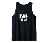 Resistir Ningún Hombre está por Encima de la Ley Justicia Estadounidense Democracia Camiseta sin Mangas