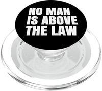 Resistir Ningún Hombre está por Encima de la Ley Justicia Estadounidense Democracia PopSockets PopGrip para MagSafe