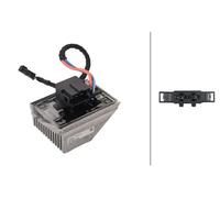 Resistor del regulador del ventilador 5HL 366 410-091 HELLA para AUDI SEAT SKODA